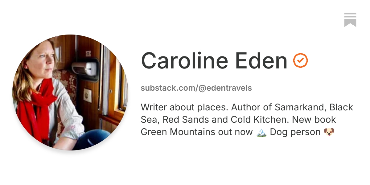 Caroline Eden | Substack