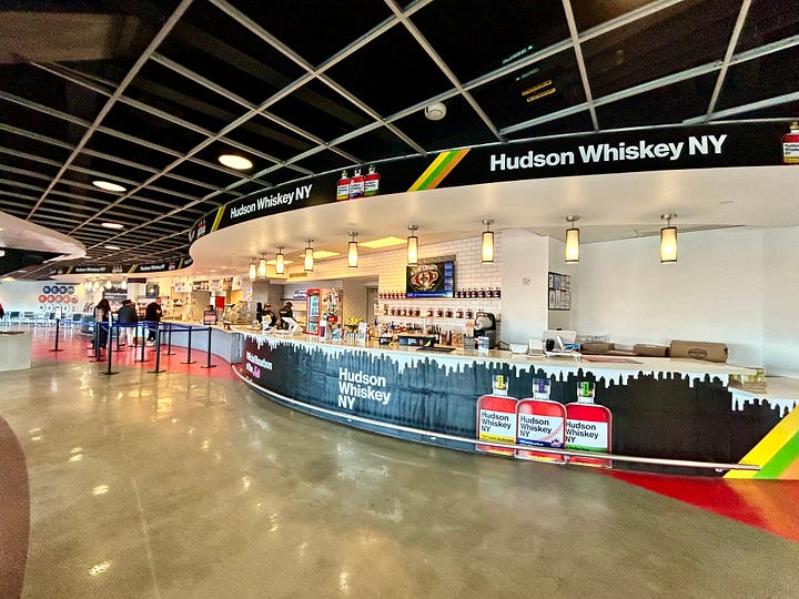 food hall, sign, drink