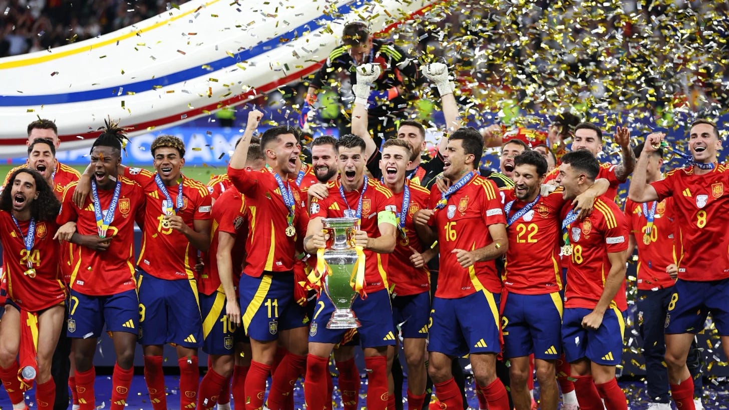 España, tetracampeona de la Eurocopa tras ganar a Inglaterra en Berlín