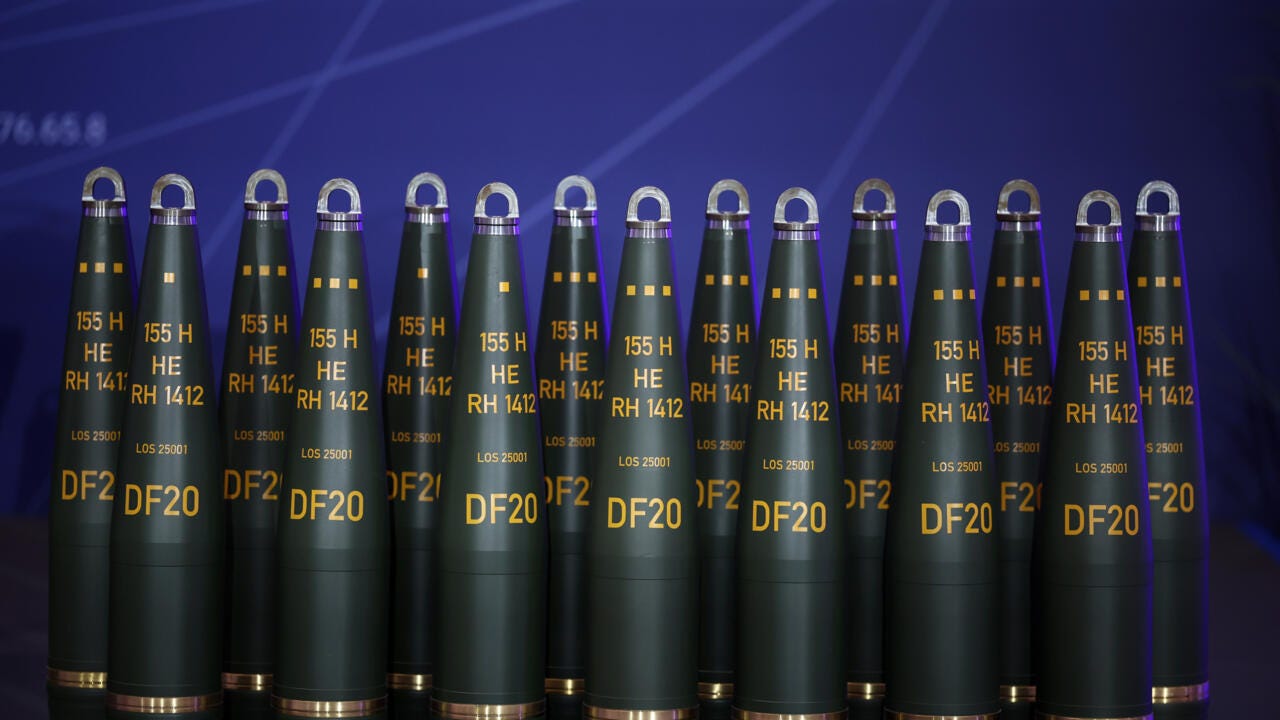 Turning point': German weapons firm opens Europe's largest munitions plant