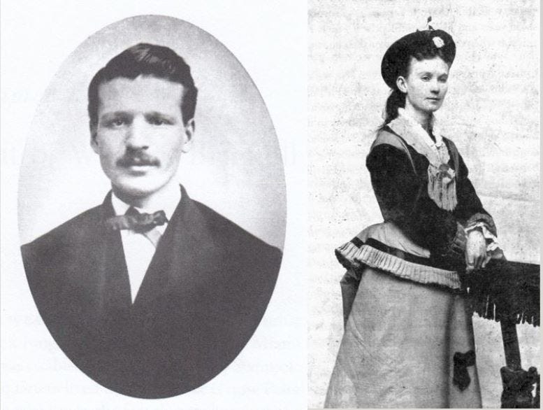 Figure 2: Portraits of William and Mary Brickell.