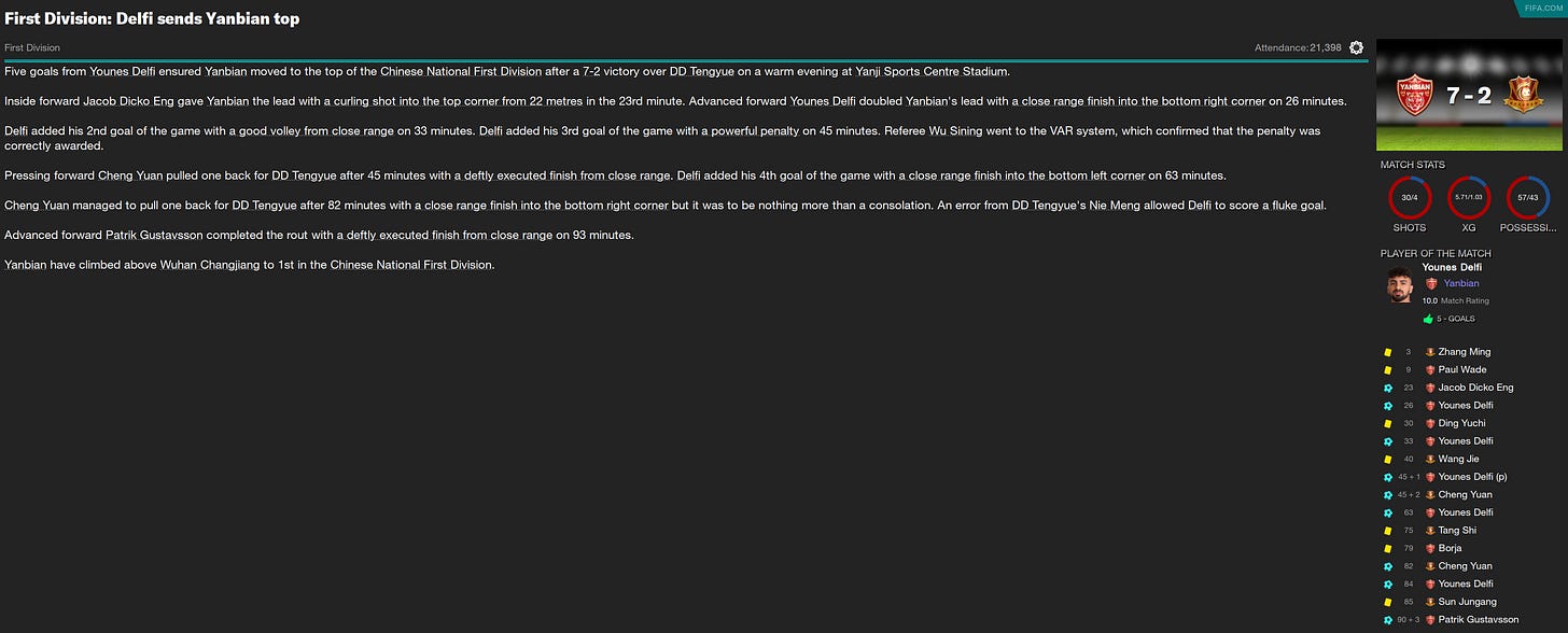 Football Manager 2023 Match Review Football Manager 2023 Match Review