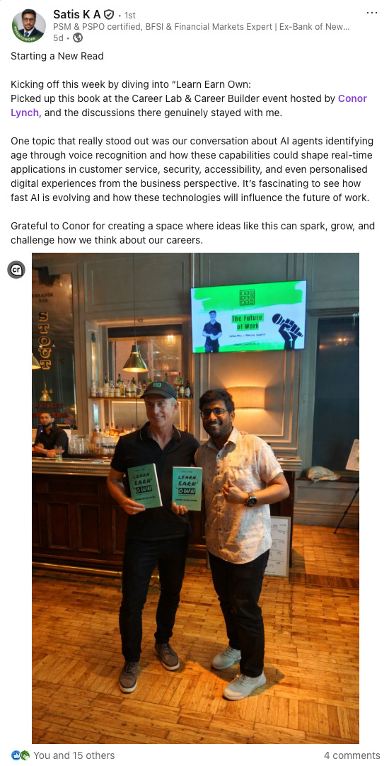 Conor Lynch Career Lab