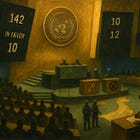 142–10–12: The Israeli-Palestinian Vote