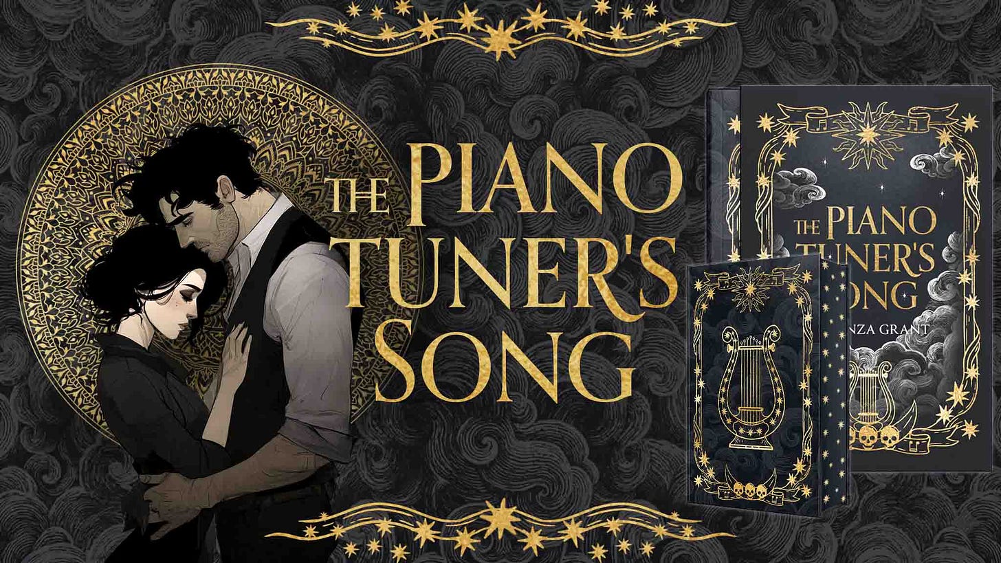 The Piano Tuner's Song Collector's Edition — a gothic fantasy romance by Karenza Grant, Kickstarter in prelaunch The Piano Tuner's Song Collector's Edition — a gothic fantasy romance by Karenza Grant, Kickstarter in prelaunch