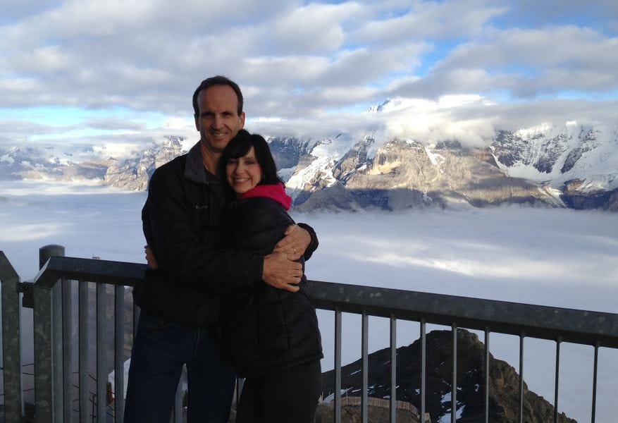 me & e - swiss alps