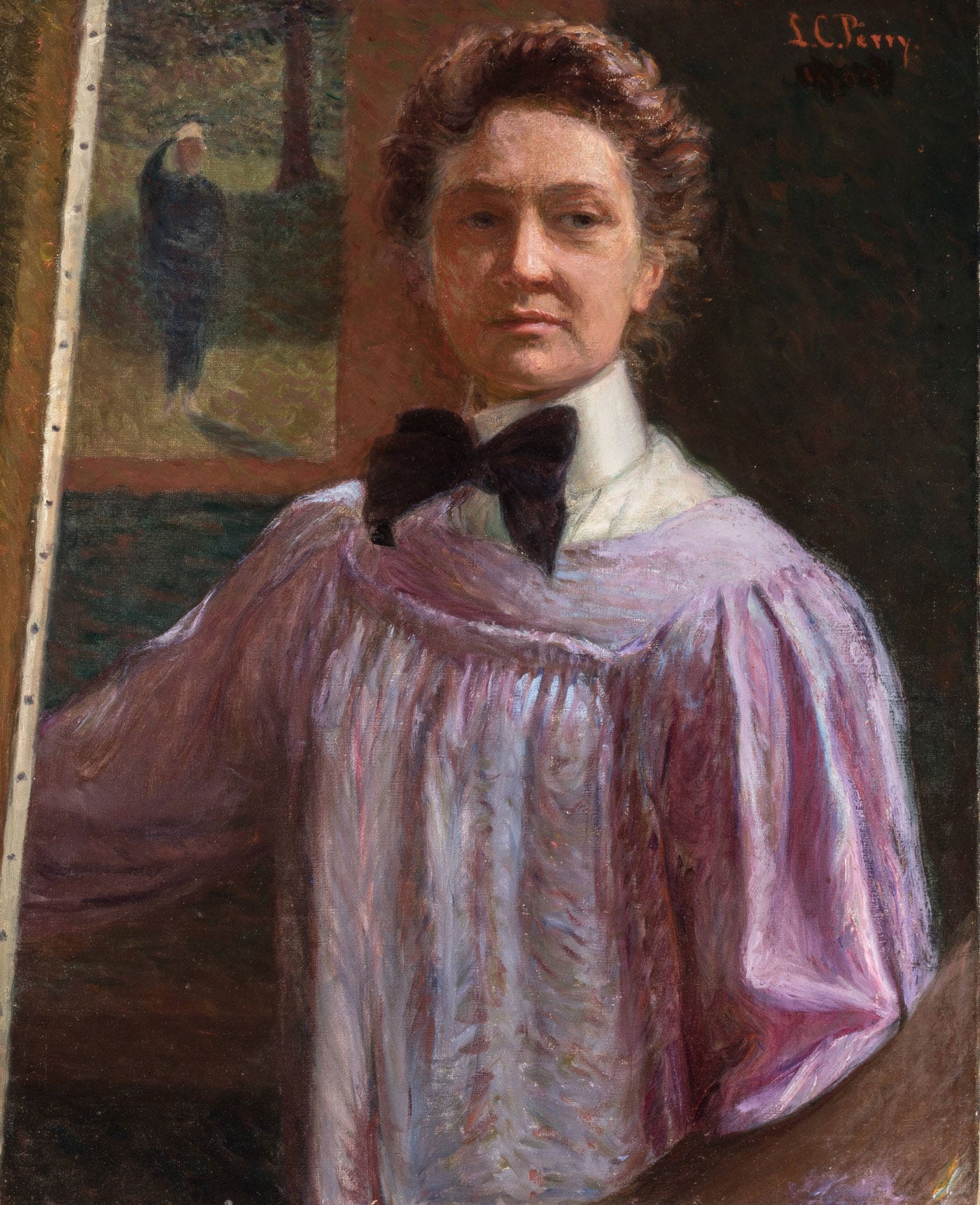 Lilla Cabot Perry self portrait