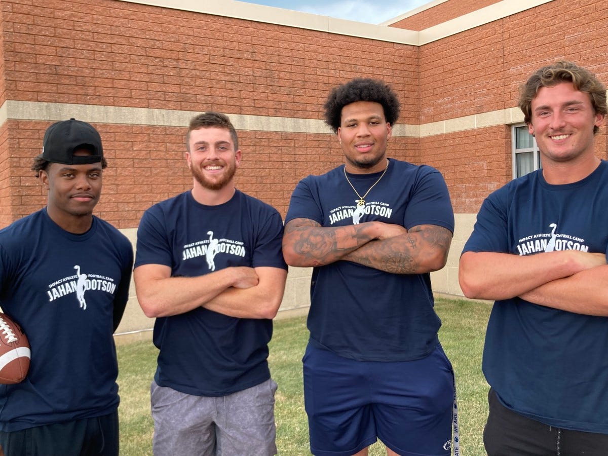 Washington Commanders Receivers Jahan Dotson Partners With LVHN as Impact  Athlete - Sports Illustrated Penn State Nittany Lions News, Analysis and  More