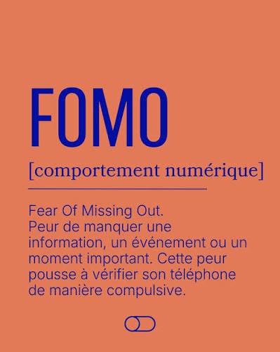 Le FOMO (ou Fear of Missing Out pour les initiés), c'est cette peur  irrationnelle de rater quelque chose. Chez les ados comme chez les adultes,  elle peut rendre la déconnexion difficile et