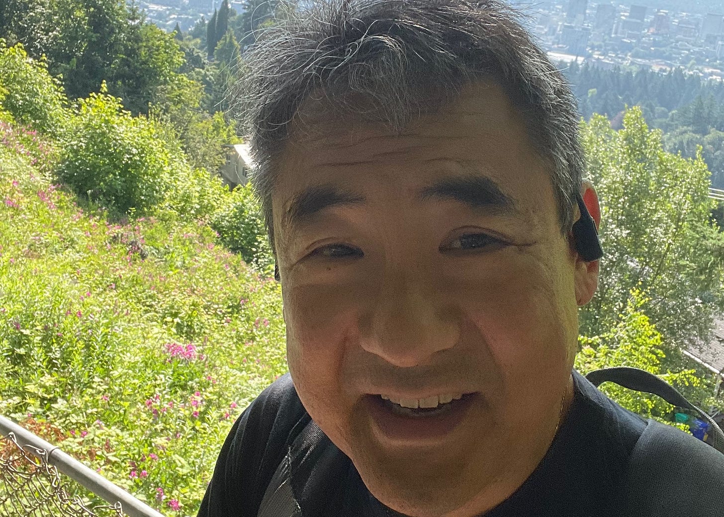 Stephen Pao at Pittock Mansion