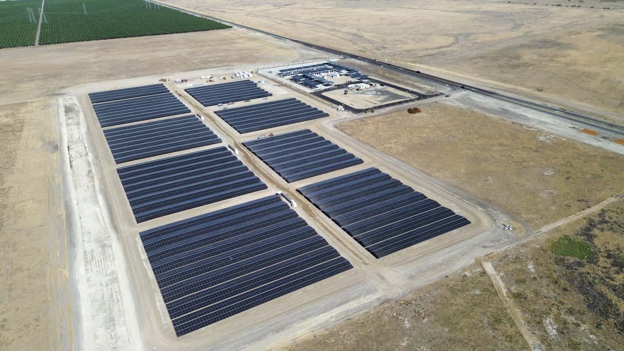 World's largest Tesla Supercharger