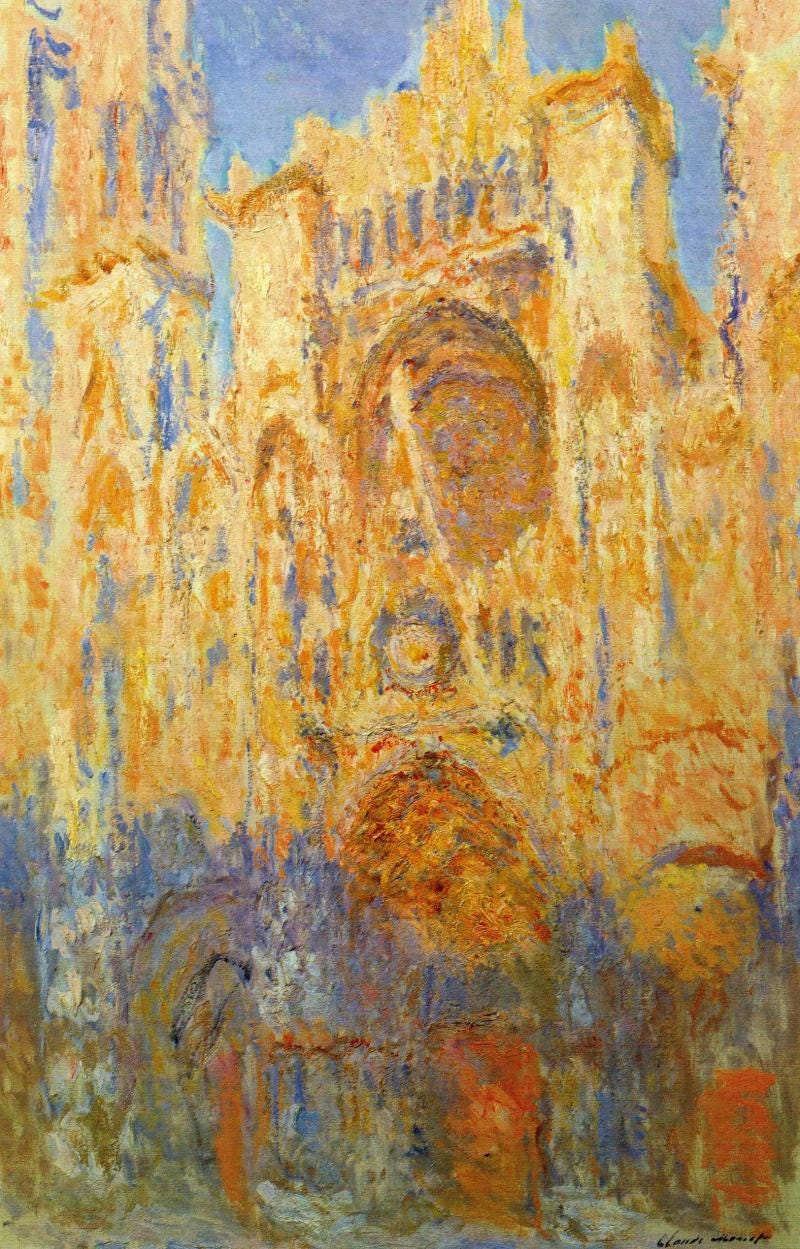 La catedral de Rouen - Claude Monet - Historia Arte (HA!)