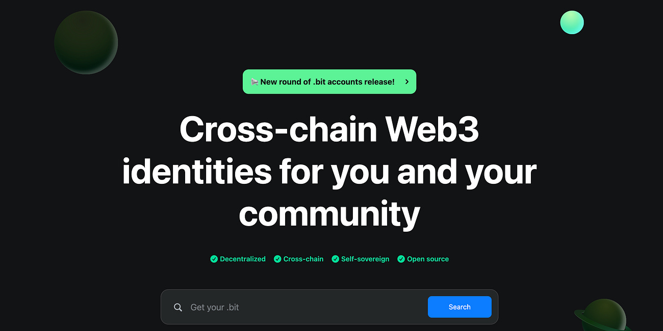 【dotbit】web3時代の分散型IDサービスは、ENSを超えるか?(自分で取得してみた体験談も!)