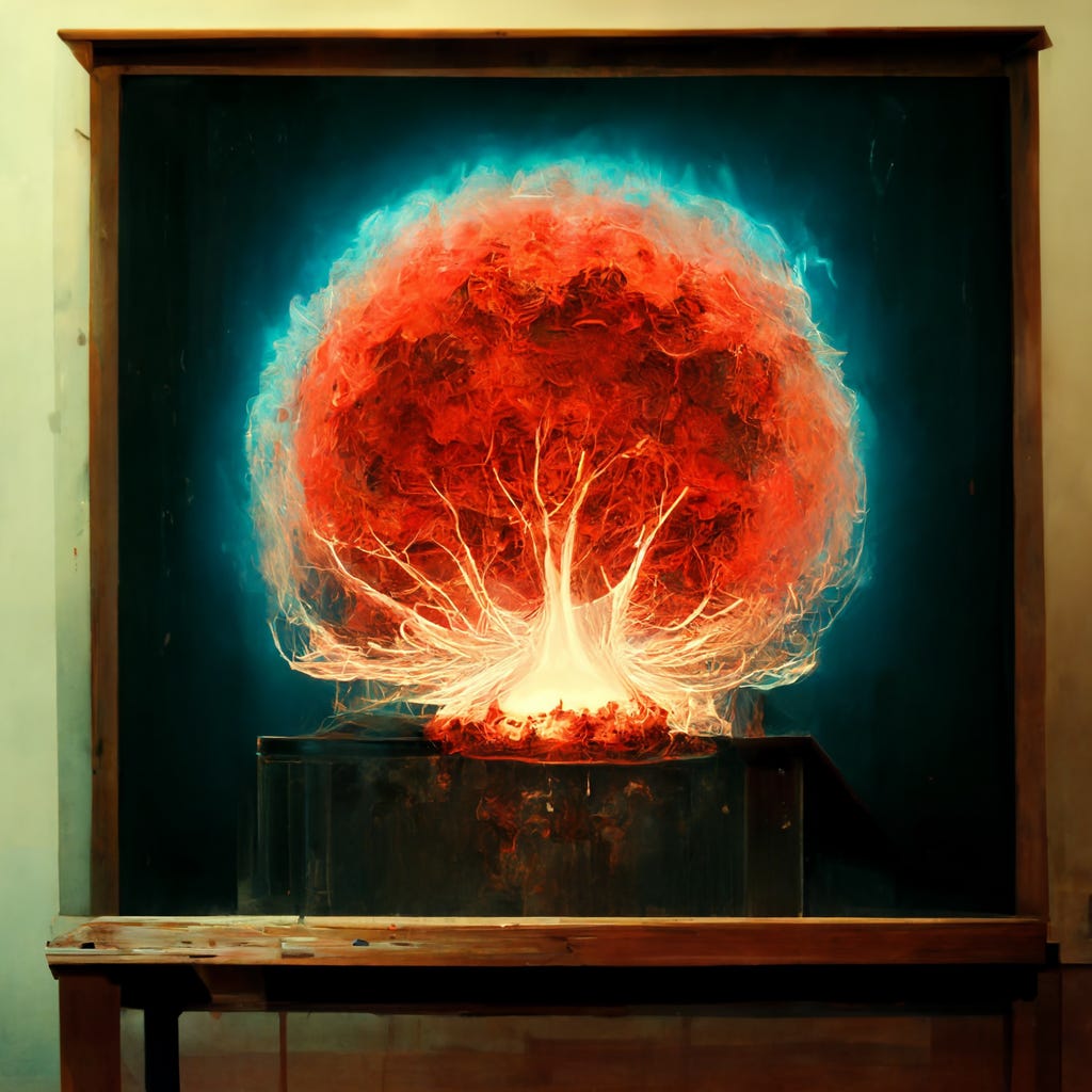 Process of nuclear fission