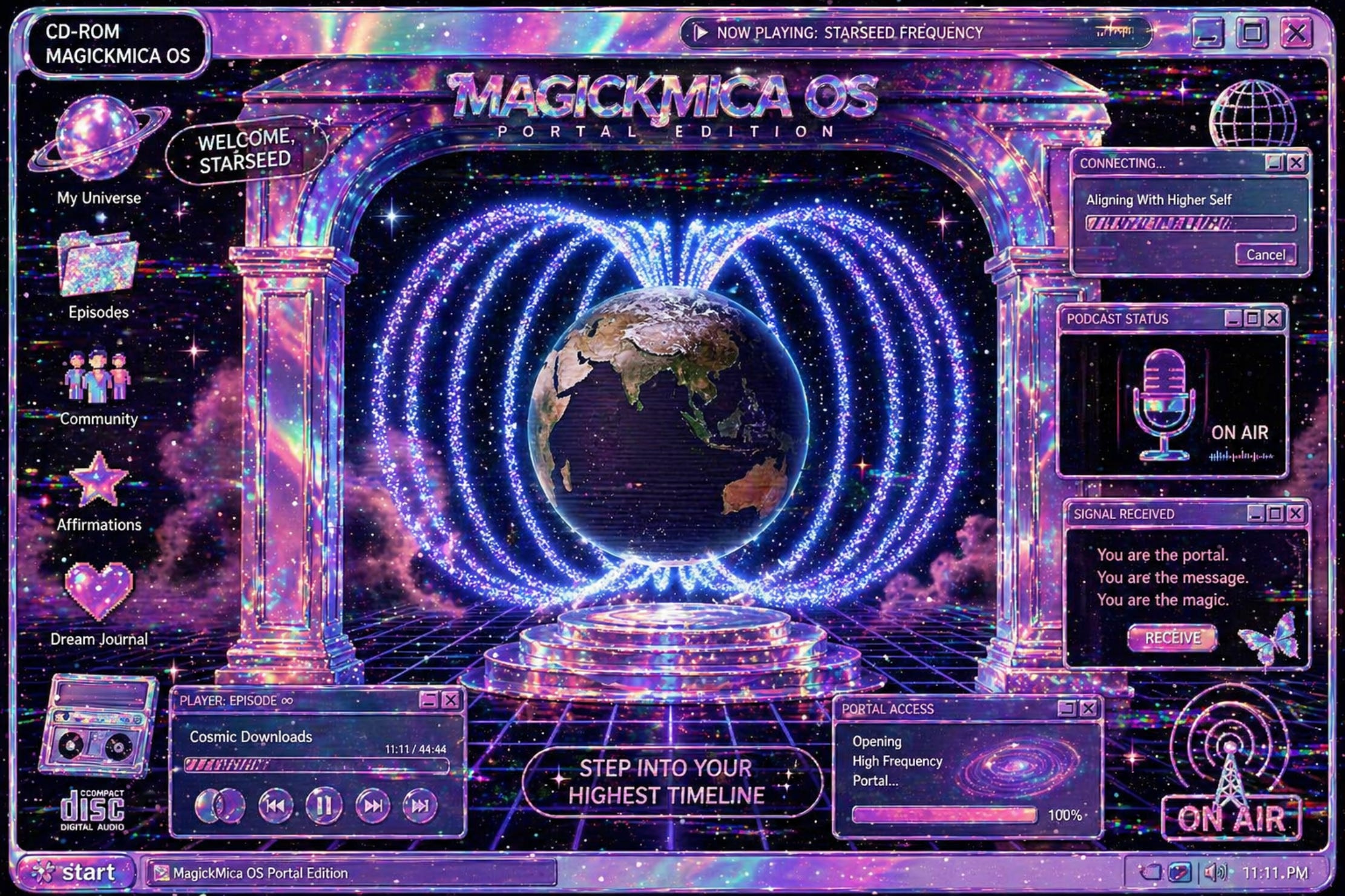 Portal Edition MagickMica OS