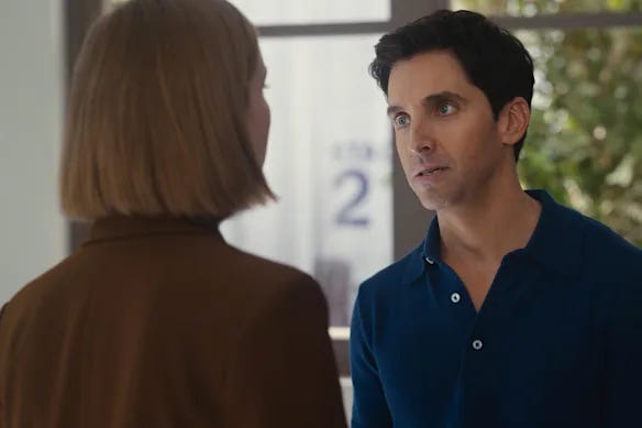Jimmy stares daggers at Ava in season 3 of Hacks