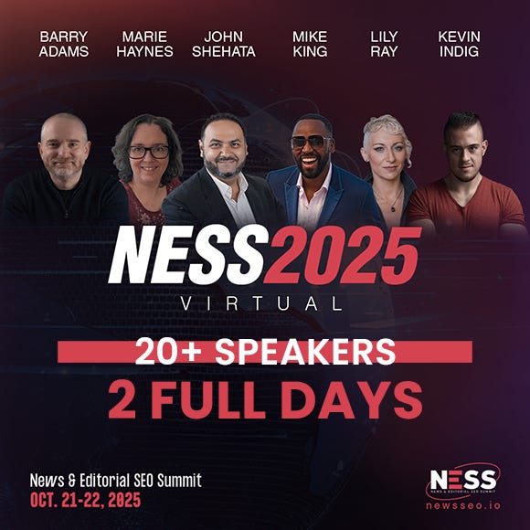 2025 News and Editorial SEO Summit