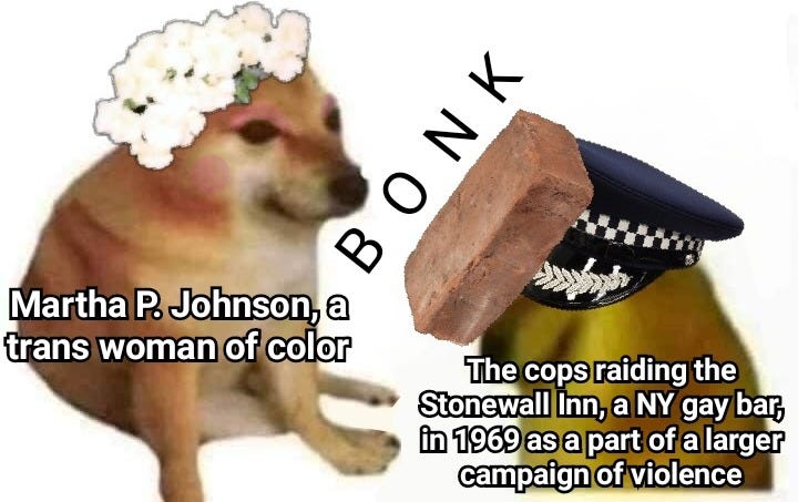 The First Pride Was A Riot! : r/memes