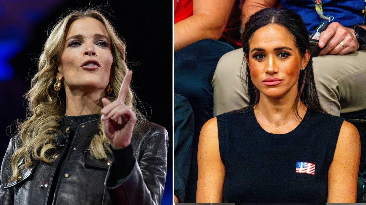 Photo of Megyn Kelly and Meghan Markle Photo of Megyn Kelly and Meghan Markle