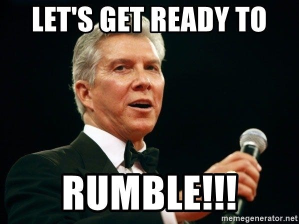 Let's Get Ready to RUMBLE!!! - F3 Florence