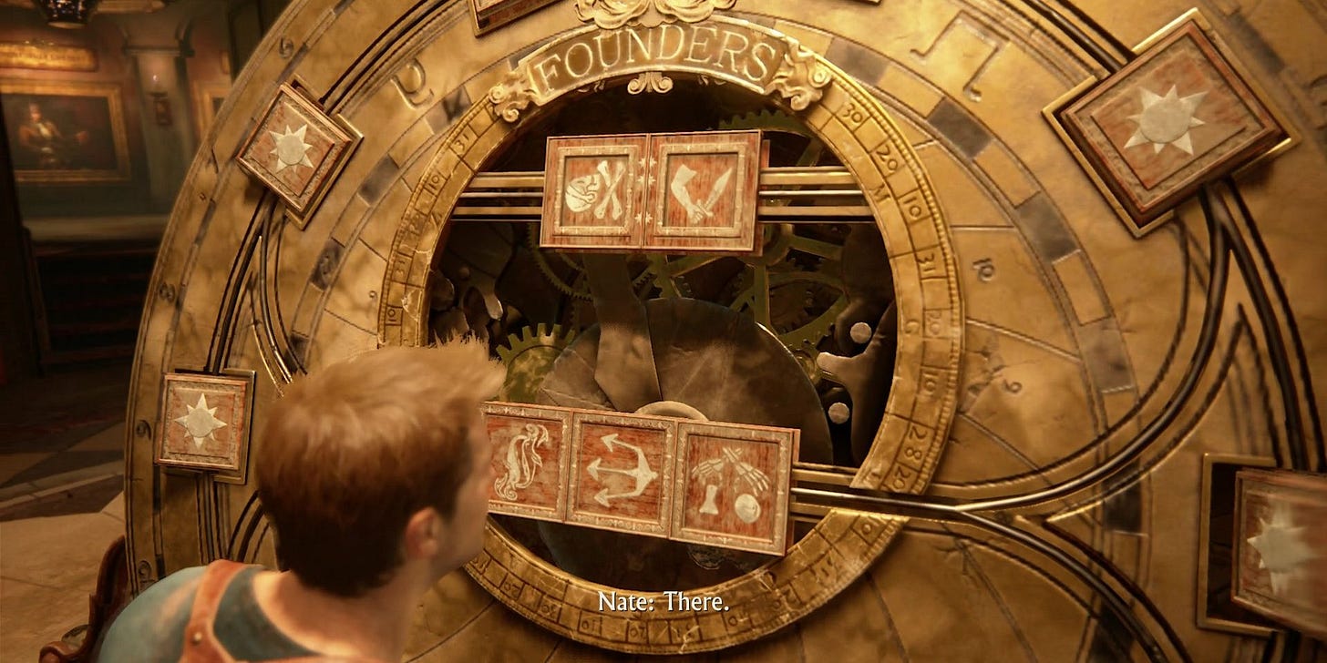 Uncharted 4: How To Solve The Wheel of Founders Puzzle