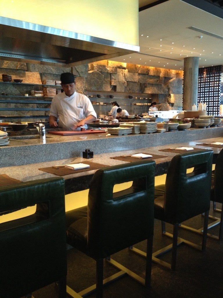 Kitchen and prep areas