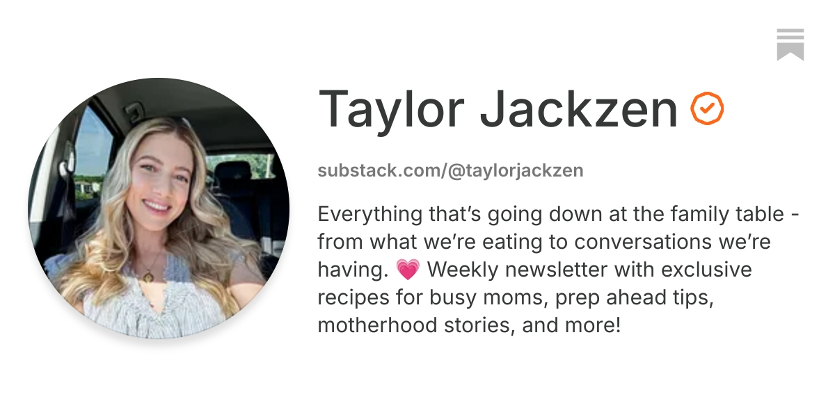 Taylor Jackzen | Substack