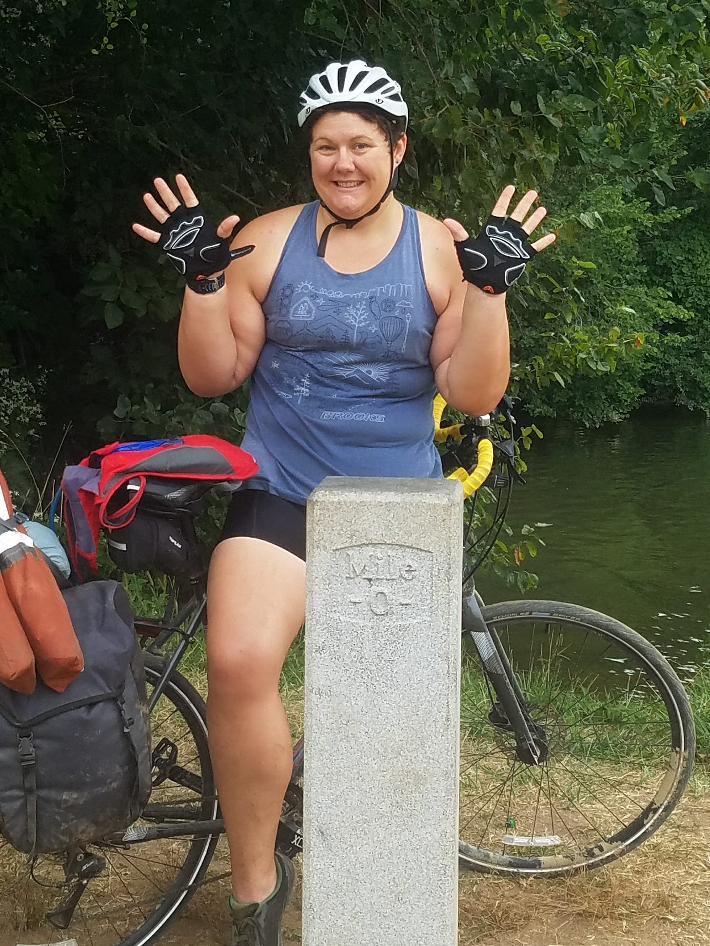 Picture from a ten day bike packing trip between Pittsburgh and DC 