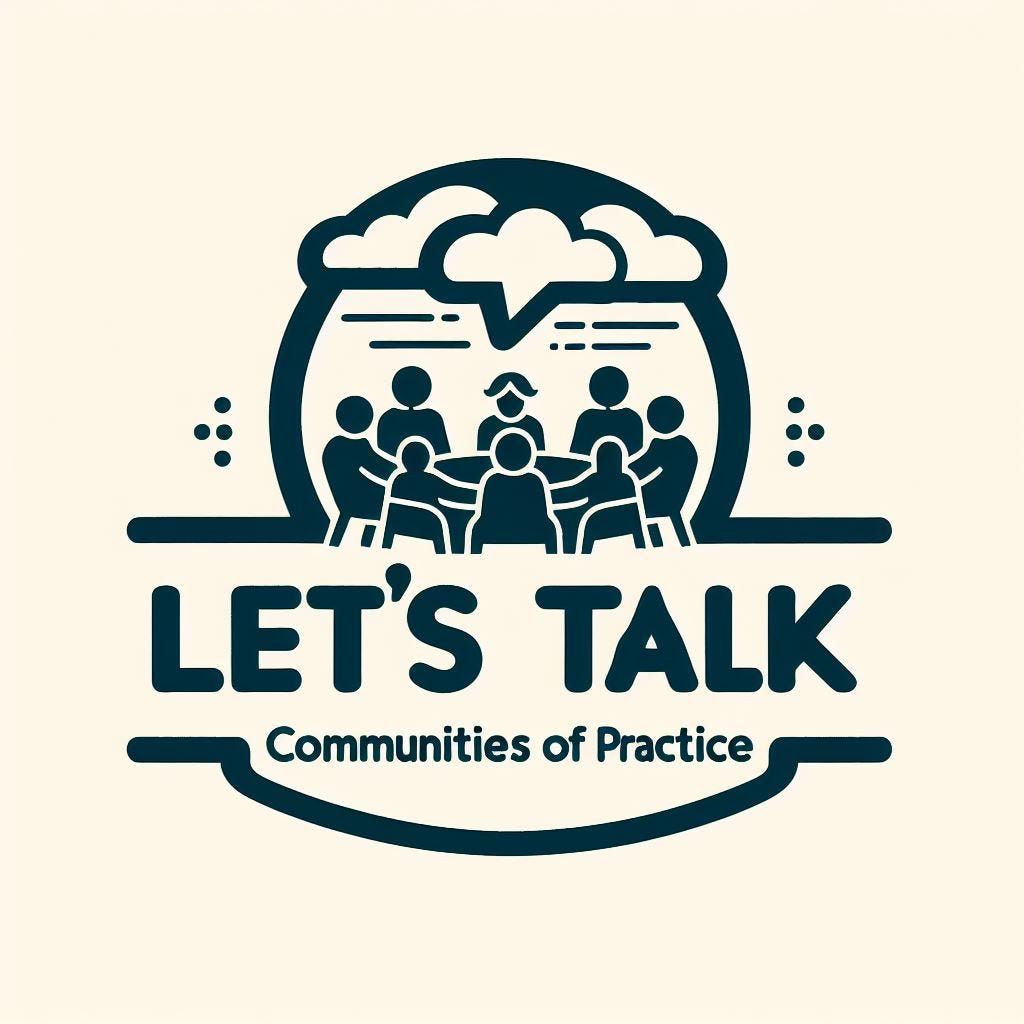 Let's Talk Communities of Practice logo
