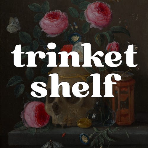 trinket shelf