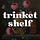 trinket shelf