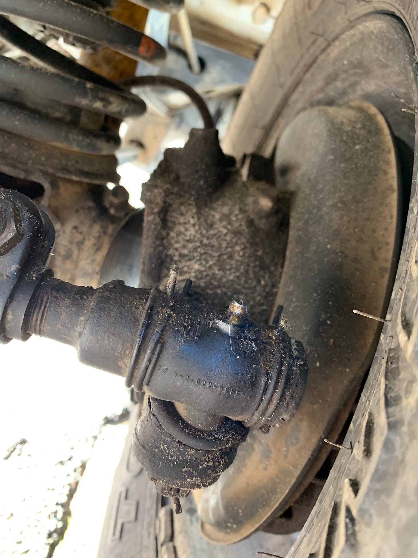 greasen nipple steering