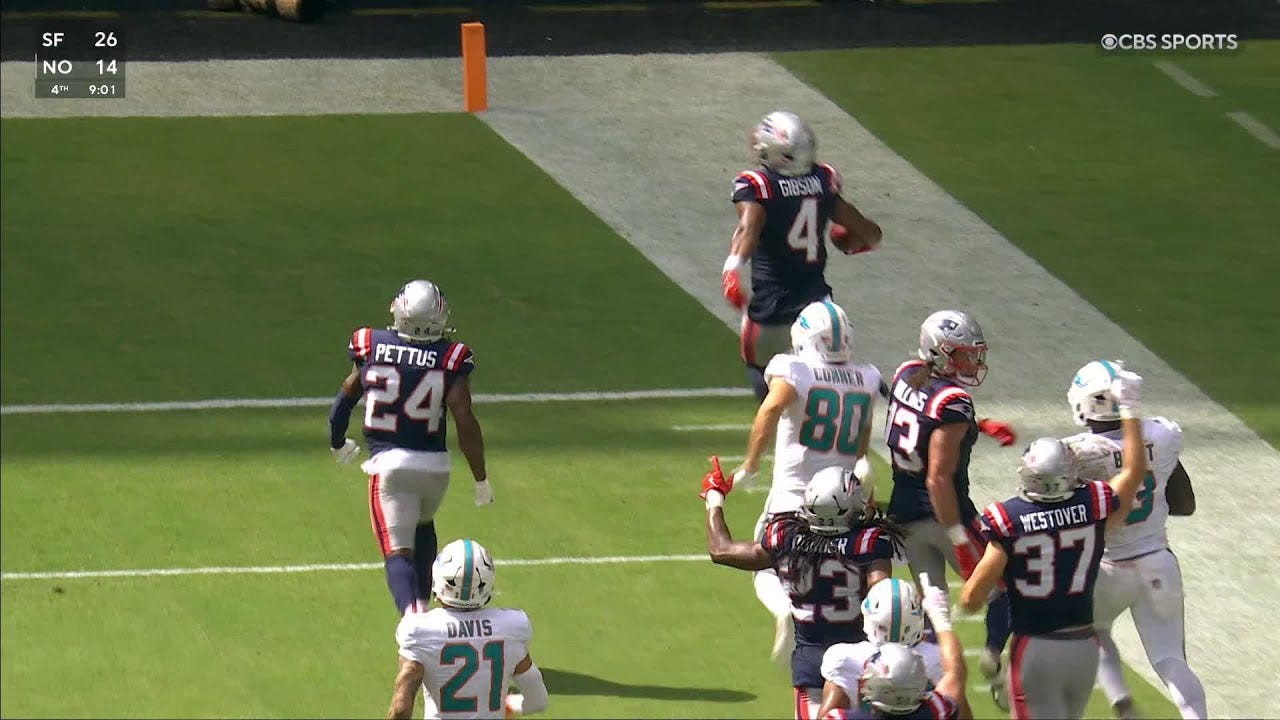 Back-to-Back Returns! Dolphins and Patriots score on kick returns in  sequential order - YouTube