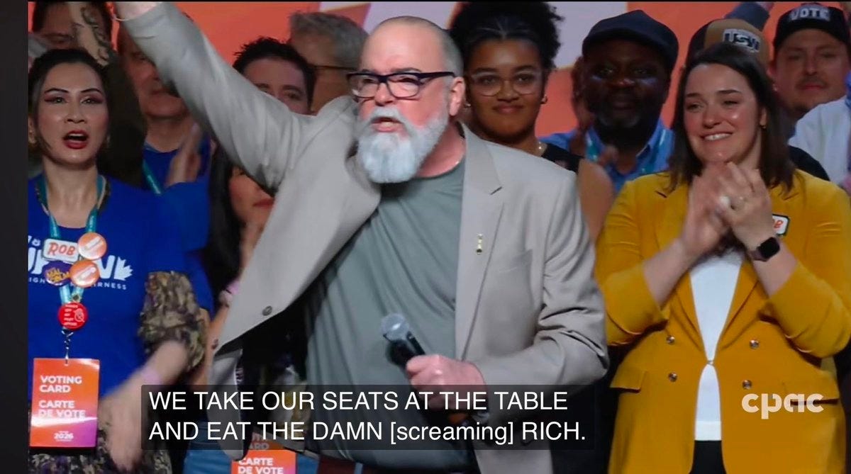 NDP leadership candidate Rob Ashton, who wants to eat the rich, draws  inspiration from Ugandan president Idi Amin (1971-79) who ate opponents.