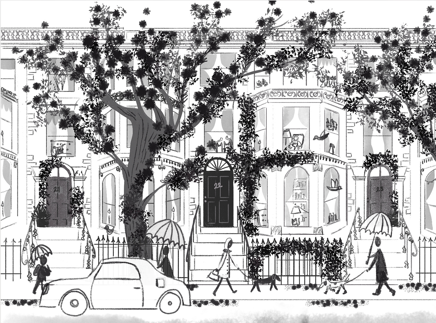 Sketch for Spring Terrace