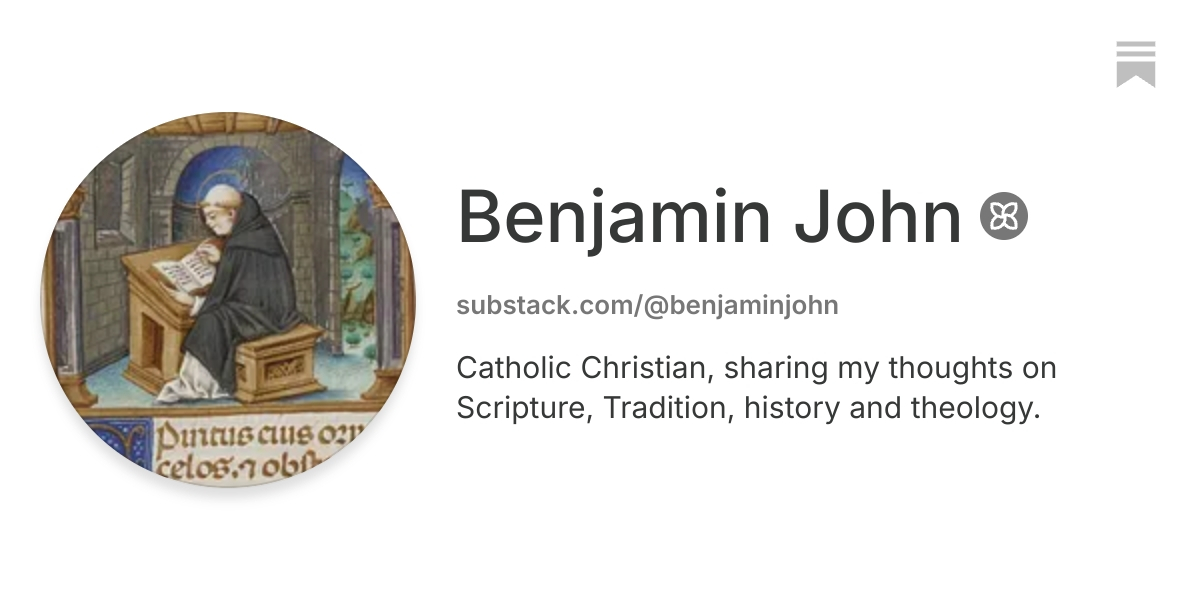 Benjamin John | Substack