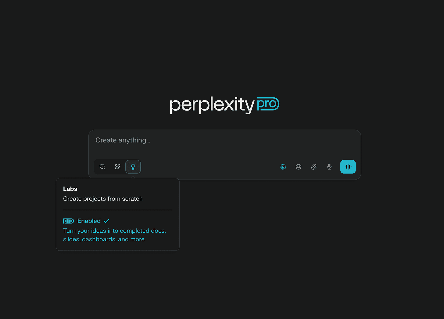 Introducing Perplexity Labs