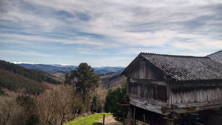Etapa 8 del Camino Primitivo entre A Fonsagrada y O Cádavo
