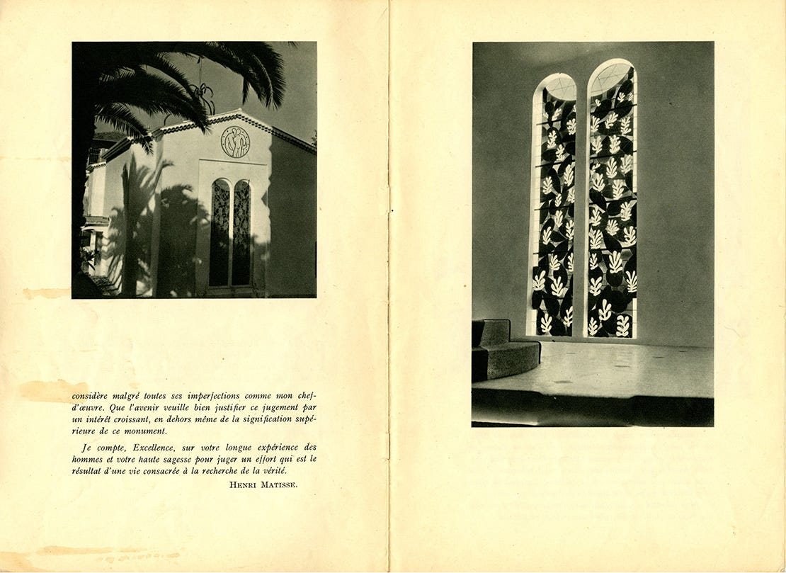 Henri Matisse and the Chapelle du Rosaire - Musée Matisse de Nice