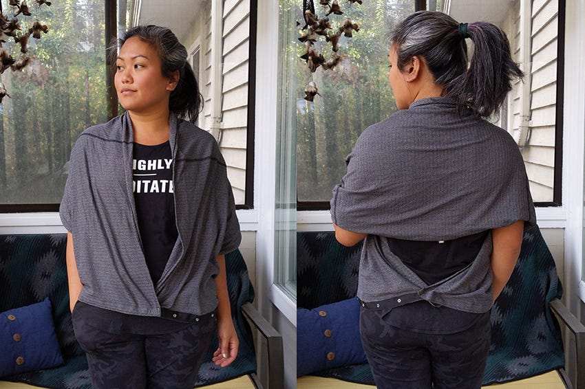 How to Wear a Vinyasa Scarf as a Shirt top How to Wear a Vinyasa Scarf as a Shirt top