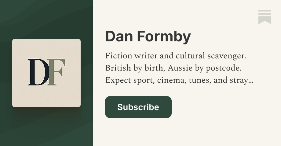 We need to talk about referees. Again. - Dan Formby