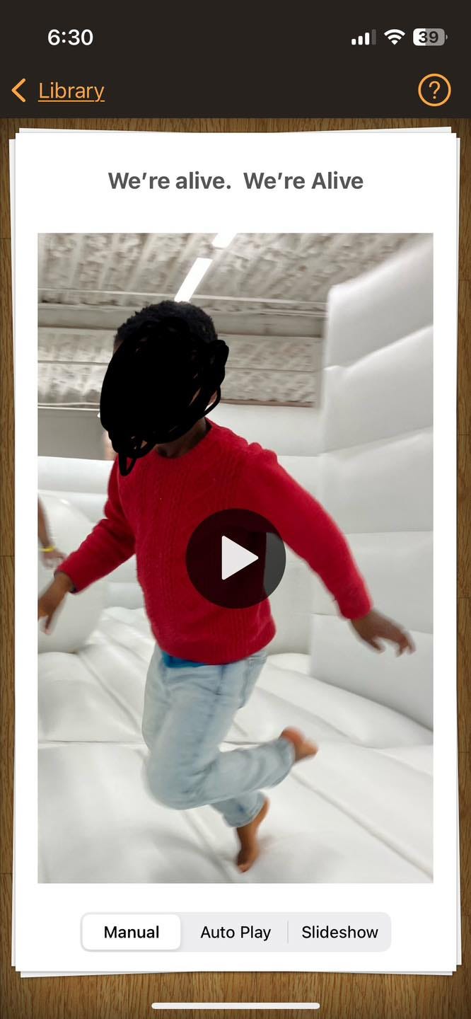 May be an image of 1 person, phone, trampoline and text