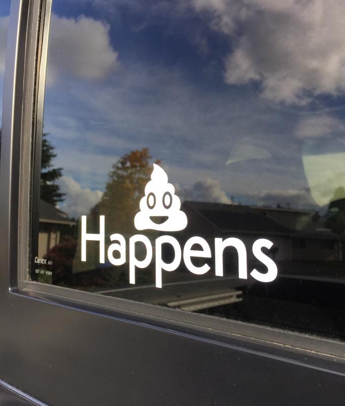 Poop Emoji Happens | Vinyl Motion