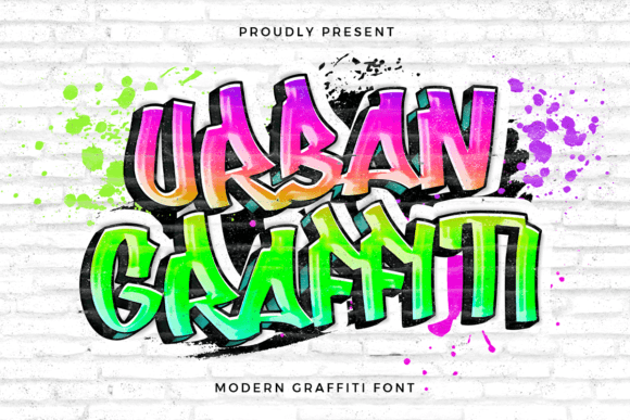 Urban Graffiti Font Urban Graffiti Font