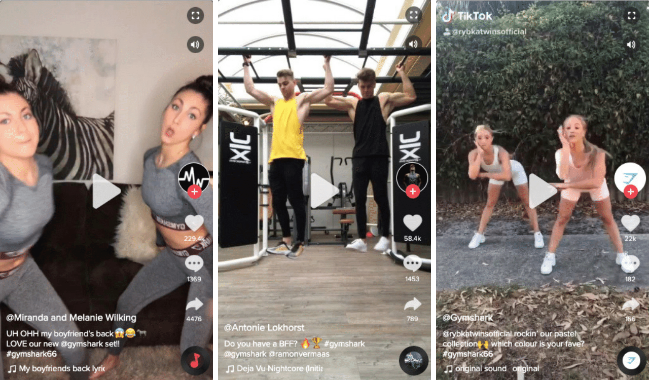 Gymshark influencer campaign taps into TikTok - Springwise