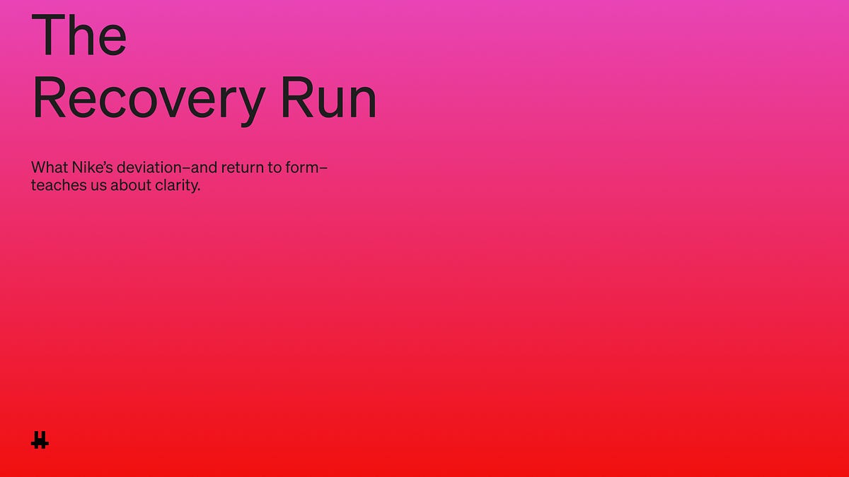 The Recovery Run