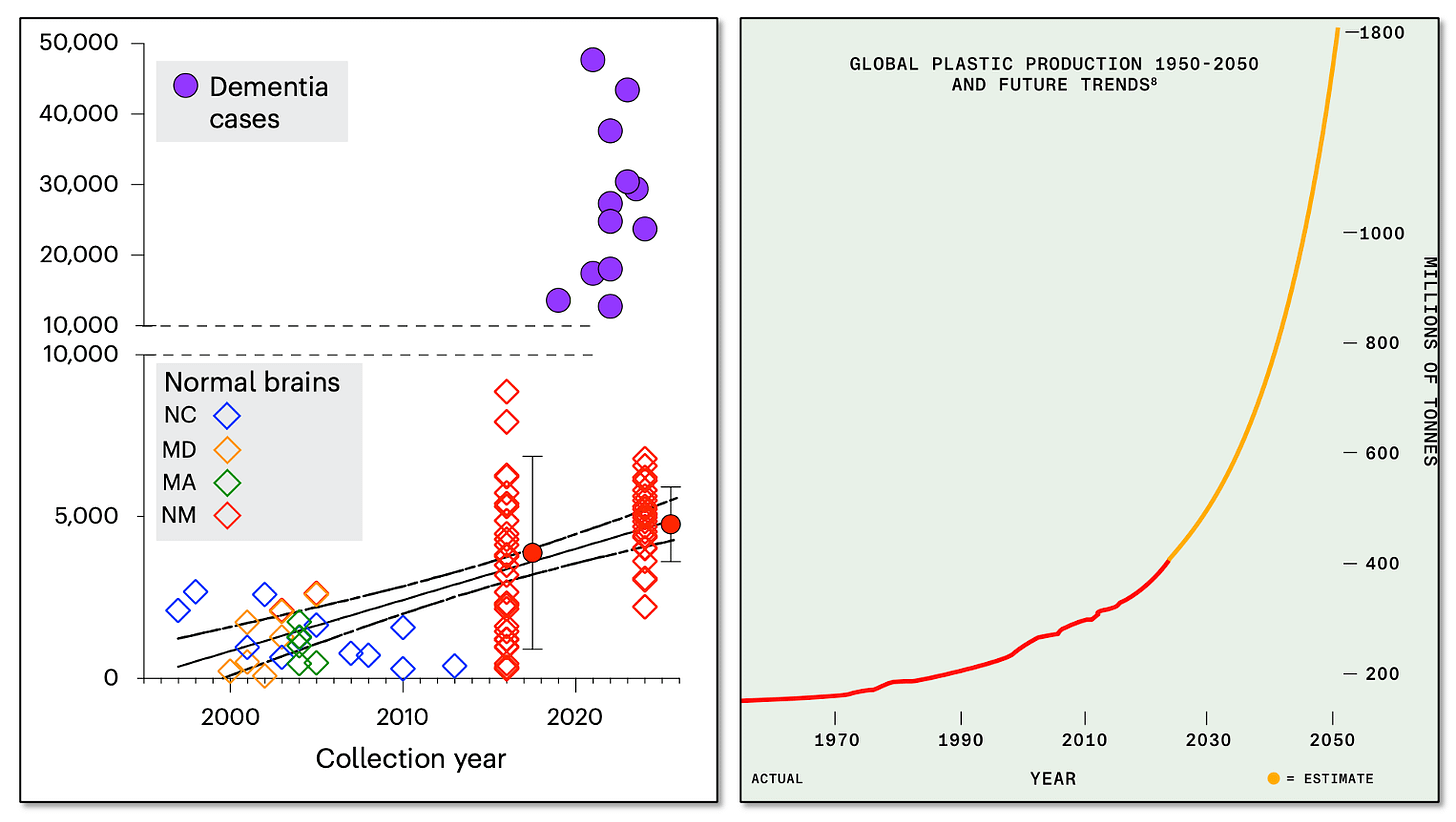 A graph of the global plastic production and future trends

AI-generated content may be incorrect.
