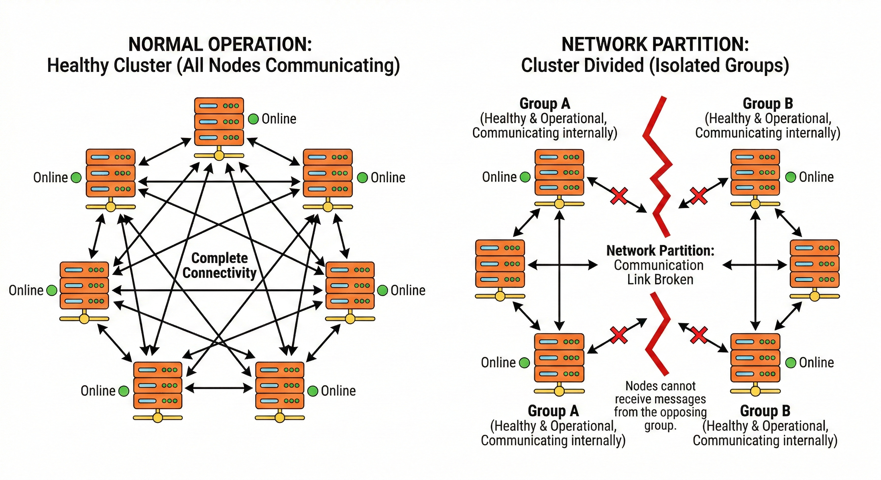 Understanding Split Brain for System Design Interviews