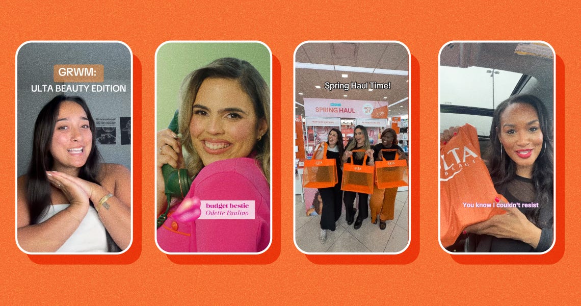 Ulta Strategies: How Ulta is tapping in-store associates for content  creation with new 'Ulta Beauties' internal ambassador program - Glossy