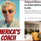 Substack raises $100M, and amateurs whine, while pros create.